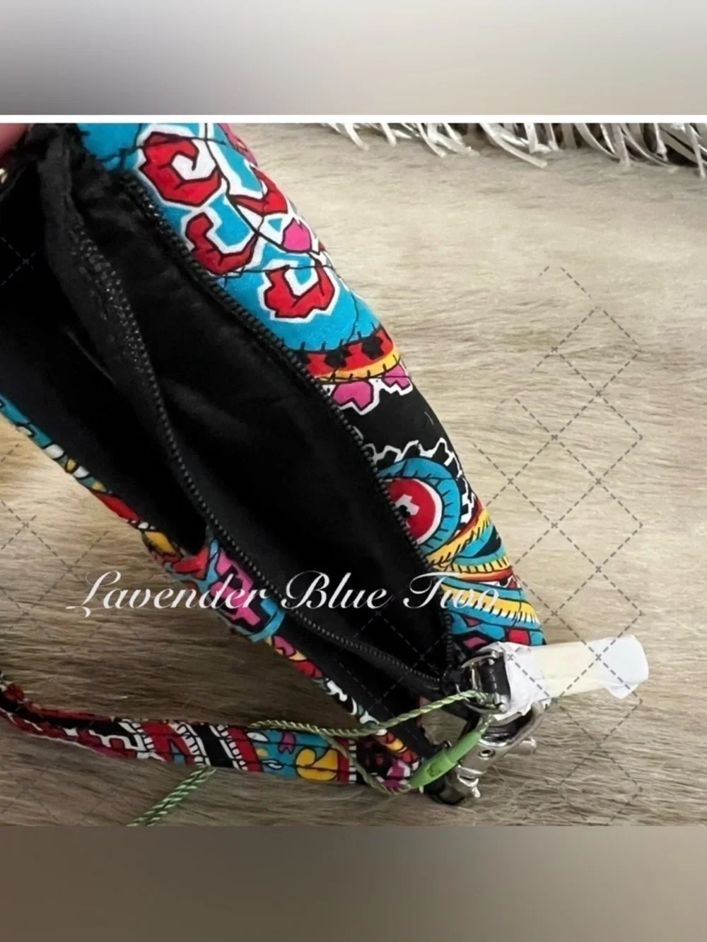 New VERA BRADLEY Parisian Paisley 2016Smart Phone Wristlet Wallet Lippies